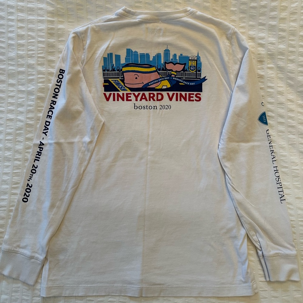 Boston Marathon Vineyard Vines long sleeve T-shirt